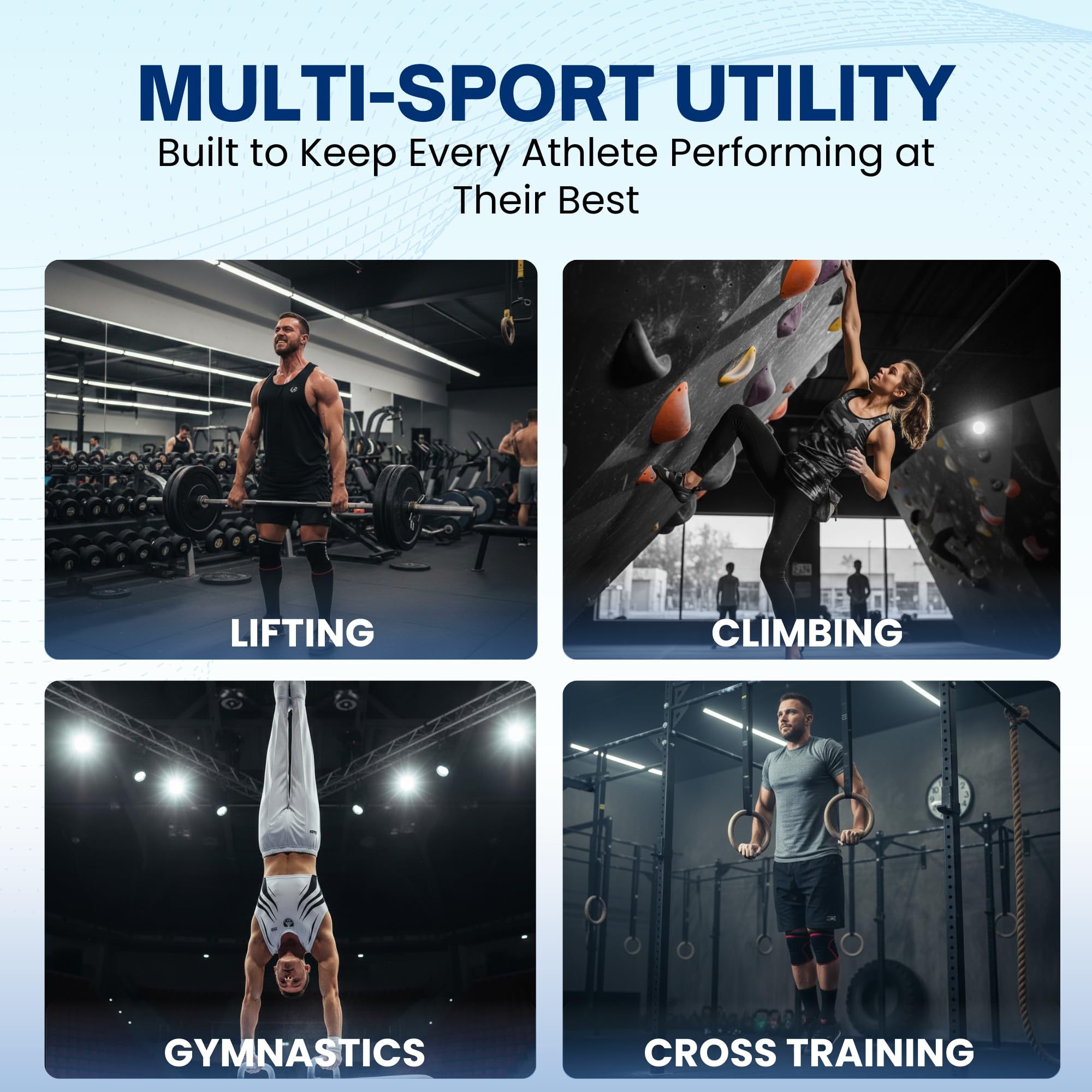 SLANA Liquid Chalk for Gym, Weightlifting – Fast Drying Gym Chalk Liquid, Lasting Grip Formula – Mess Free, Dust-Free, Skin-Safe Liquid Climbing Chalk for Pull Ups, Gymnastic & Training