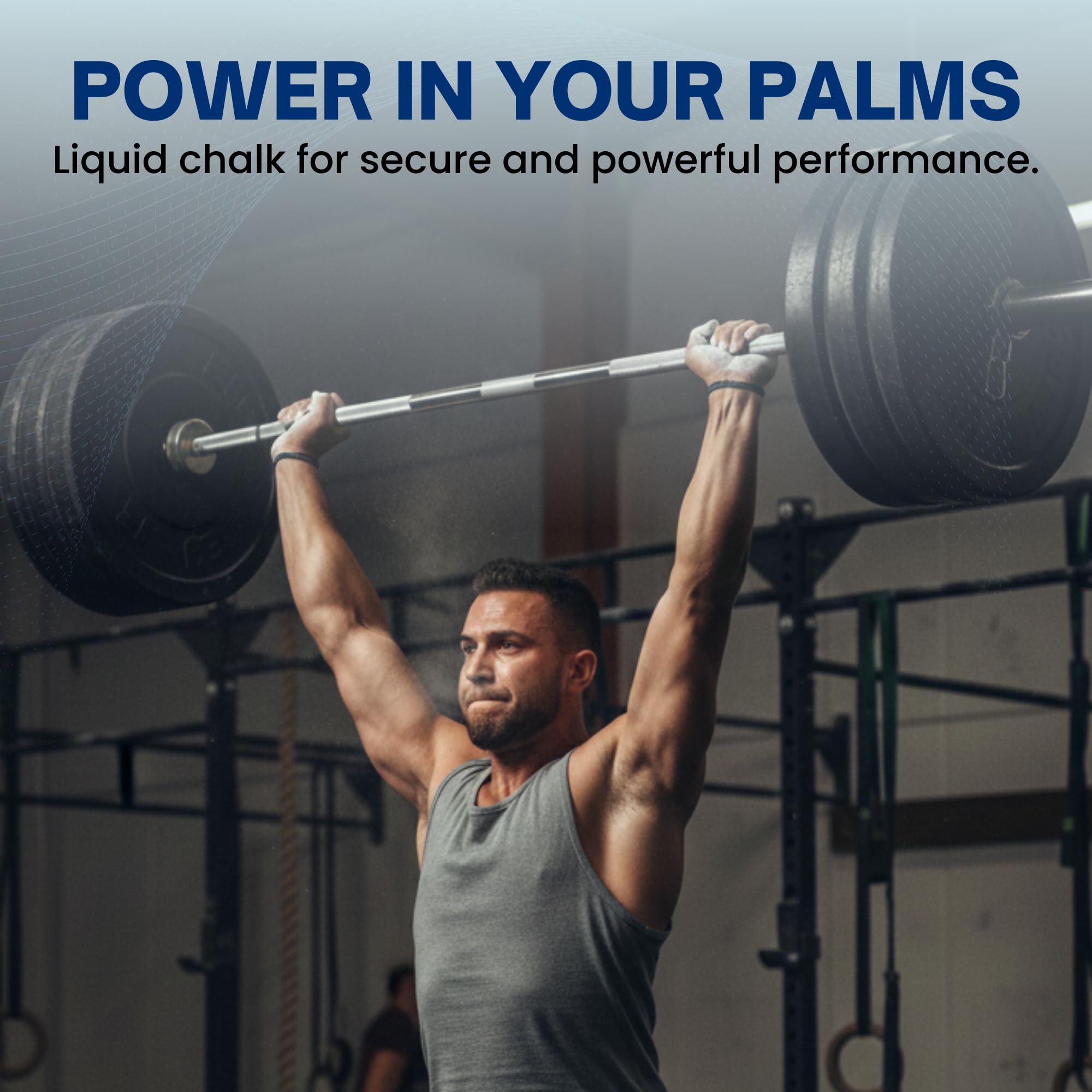 SLANA Liquid Chalk for Gym, Weightlifting – Fast Drying Gym Chalk Liquid, Lasting Grip Formula – Mess Free, Dust-Free, Skin-Safe Liquid Climbing Chalk for Pull Ups, Gymnastic & Training
