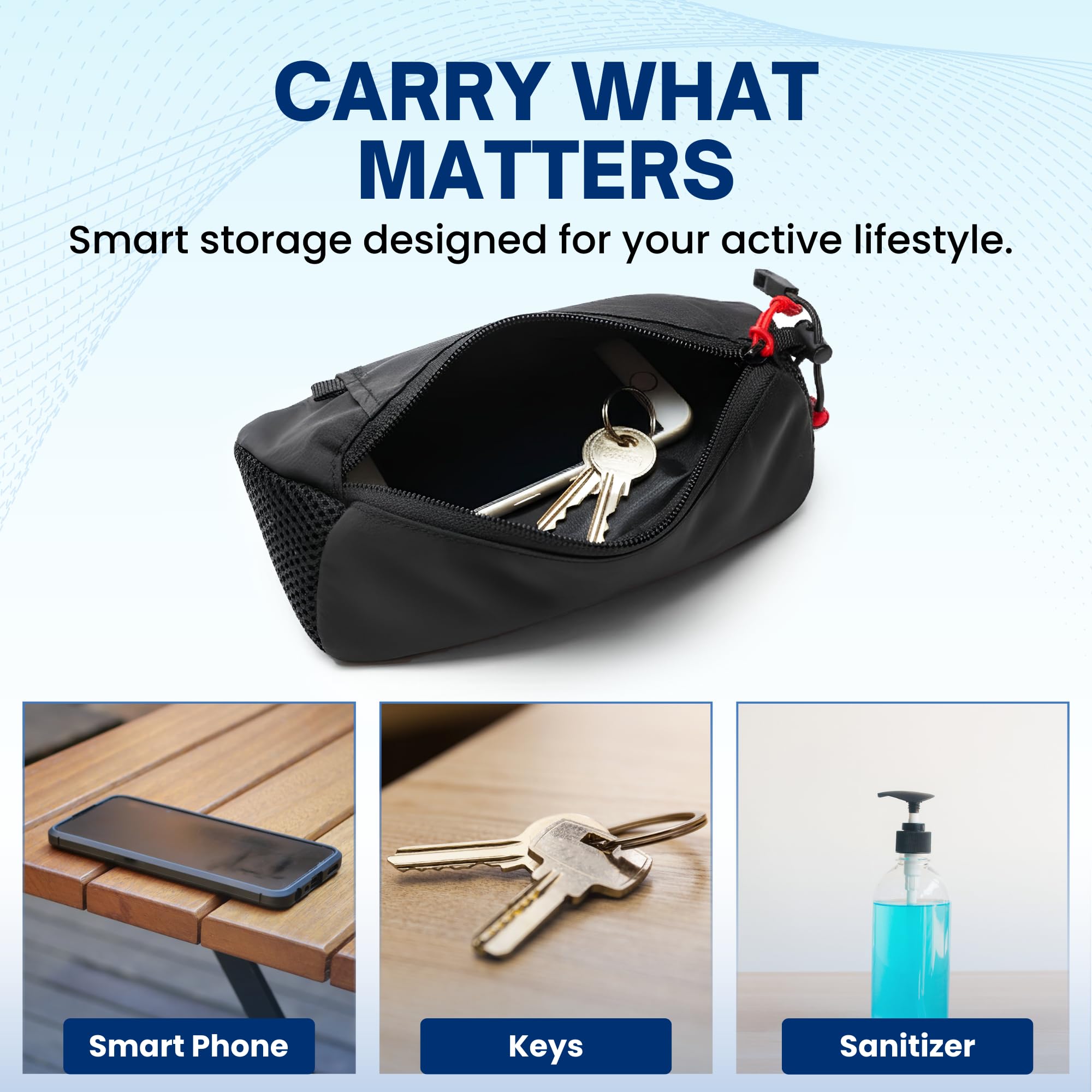 SLANA Handheld Running Water Bottle